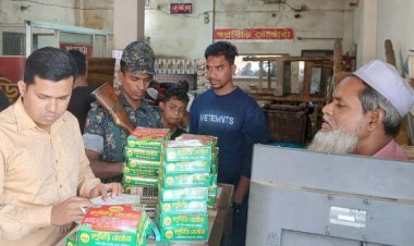 এক কেজি মিষ্টির প্যাকেটের ওজন ১৮০ গ্রাম!