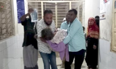 সরকারি হাসপাতালে নেই রোগী বহনের স্ট্রেচার