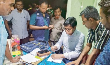 মাধবপুরে সার ও কীটনাশক ব্যবসায়ীদের জরিমানা